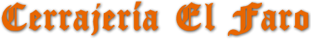 Cerrajería El Faro logo